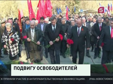 В Крыму прошли памятные мероприятния в честь освобождения от фашистов