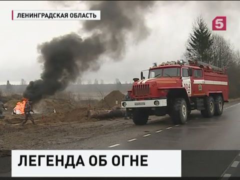 В Ленинградской области прошли противопожарные учения