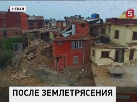 В Непале вновь фиксируют подземные толчки