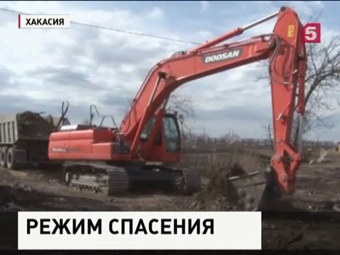 Железнодорожные войска оказывают помощь пострадавшим от пожаров в Хакасии