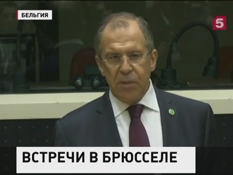 В Брюсселе завершилась встреча Сергея Лаврова с Генсеком НАТО