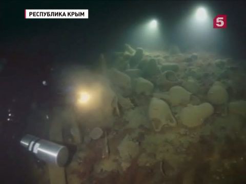 На дне Черного моря обнаружен древний византийский корабль