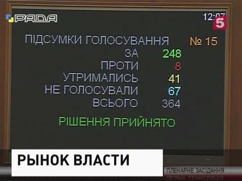 Депутаты Верховной Рады получили взятки за отставку Наливайченко