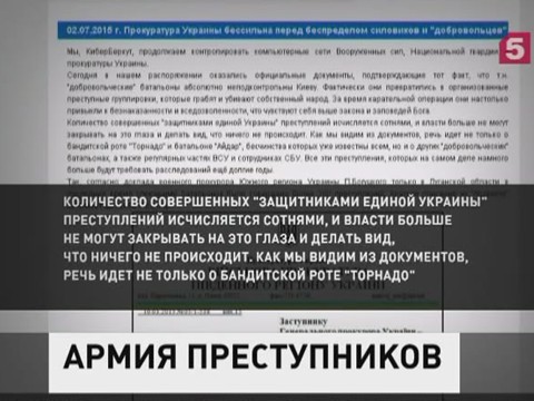 «Киберберкут» обнародовал доказательства того, что добровольческие батальоны не подчиняются Киеву