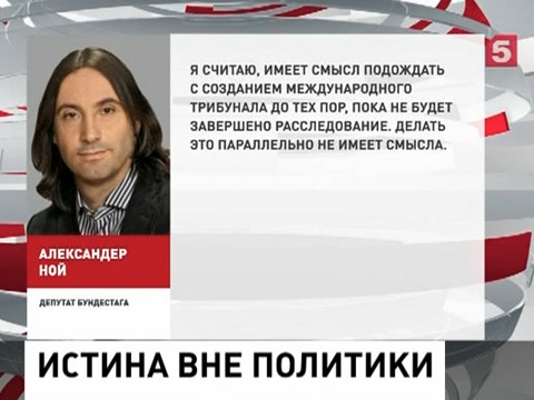 Левые в Бундестаге считают, что трибунал по крушению МН-17 преждевременен