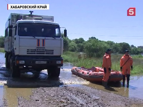 В Хабаровском крае продолжают устранять последствия тайфуна "Чан-Хом"