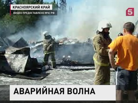 В Красноярском крае и Чечне произошли крупные аварии