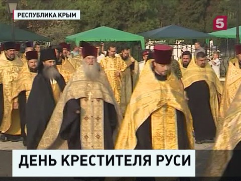 В Крыму сегодня пройдёт массовое крещение в водах Чёрного моря