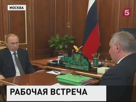 Владимир Путин встретился с вице-премьером кабинета министров