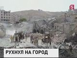 Истребитель сирийских ВВС рухнул на жилой квартал города Эриха