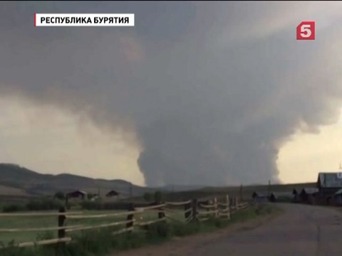 Площадь лесных пожаров в Бурятии продолжает расти