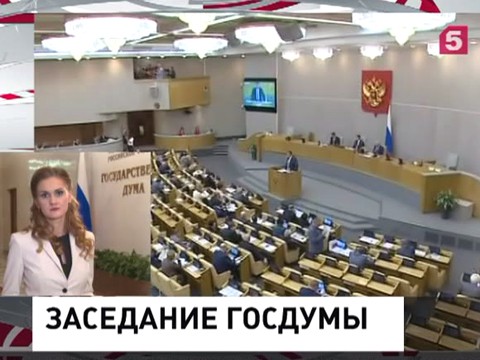 Депутаты Госдумы рассматривают законопроект о бюджете