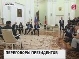 Путин и Эрдоган осмотрели соборную мечеть в Москве