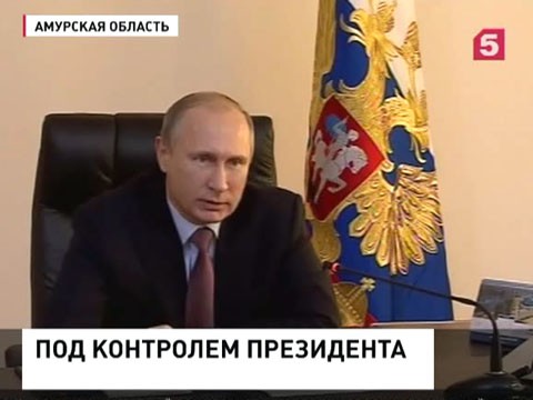 Президент принял участие в церемонии начала строительства газоперерабатывающего завода