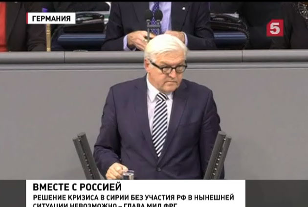 Штайнмайер: Сирийский кризис невозможно урегулировать без участия России