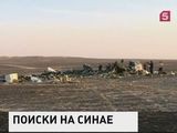 На месте крушения А321 работают российские спасатели МЧС