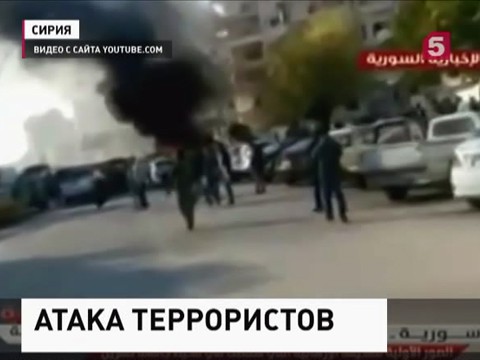 Центр Латакии подвергся мощному ракетному обстрелу боевиков