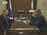 Владимир Путин провел рабочую встречу с главой "Норникеля"