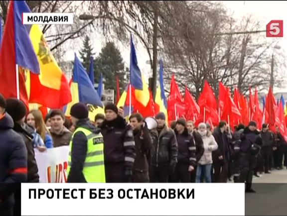 Оппозиция Молдавии возобновила протесты