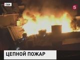 В США сильнейший пожар произошёл в одном из районов Филадельфии