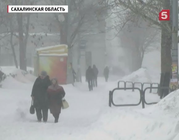 В Южно-Сахалинске введён режим чрезвычайной ситуации