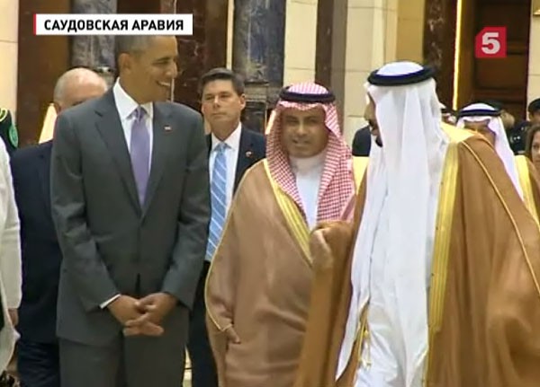 Барак Обама прибыл в Саудовскую Аравию