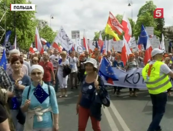 По Европе прокатилась волна протестов