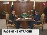 Владимир Путин провел встречу с губернатором Астраханской области