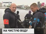 Дайверы Владивостока устроили уборку на одном из пляжей города