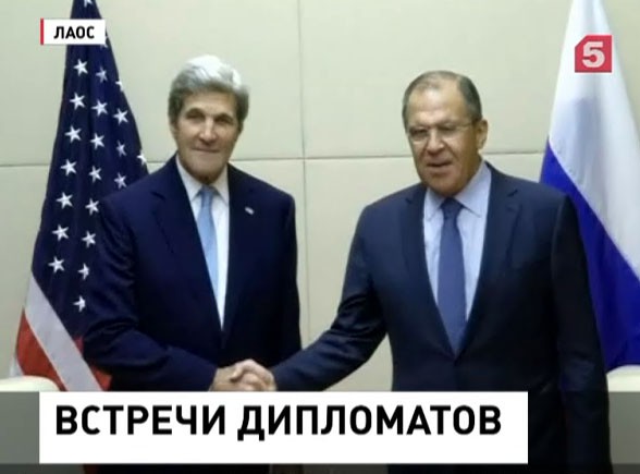 Сергей Лавров провёл переговоры с госсекретарём США Джоном Керри