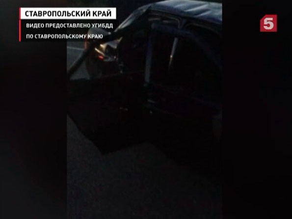 На федеральной трассе "Кавказ" произошла крупная авария