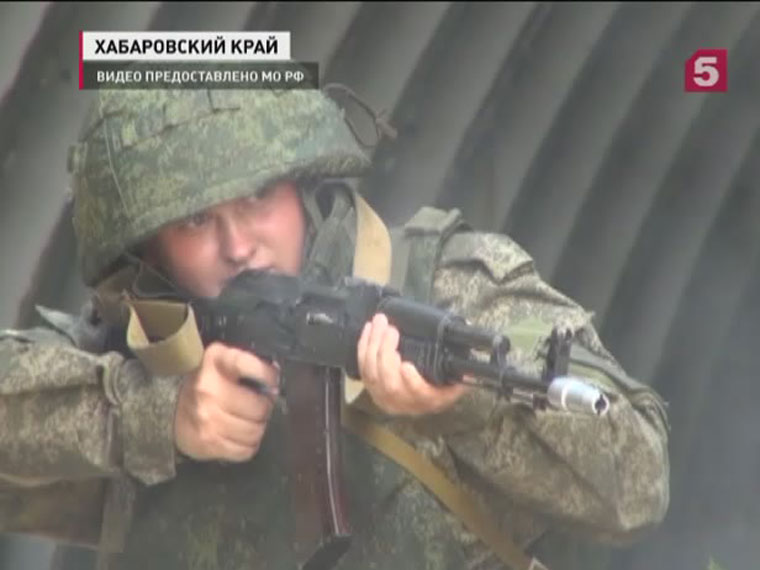 В Хабаровском крае проходят военные учения