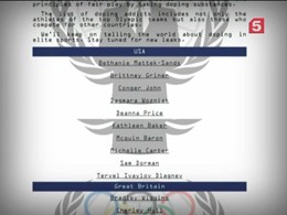 ВАДА подтвердило подлинность списка спортсменов, употреблявших допинг