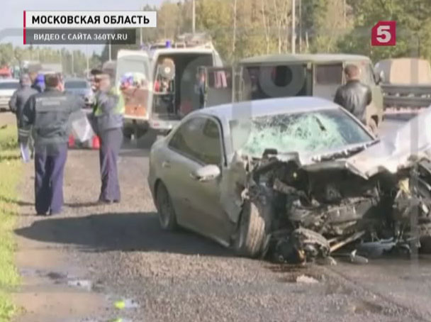 В Подмосковье задержали пьяного полицейского после смертельного ДТП