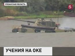 В Рязанской области проходят масштабные военные учения