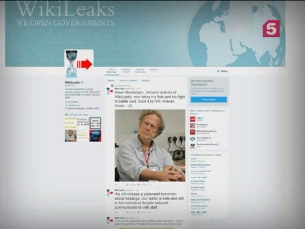 Умер директор сайта WikiLeaks и друг Ассанжа Гэвин Макфедьен