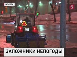 В столице третьи сутки не прекращается ледяной дождь