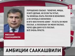 Саакашвили планирует объявить импичмент президенту Украины