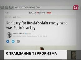 Американский журналист назвал убийство российского посла «свершившейся справедливостью»