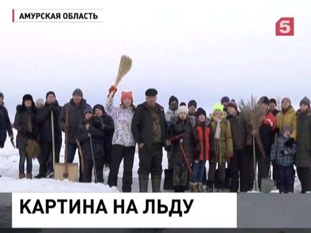 В Амурской области жители защитили от хулиганов местного художника