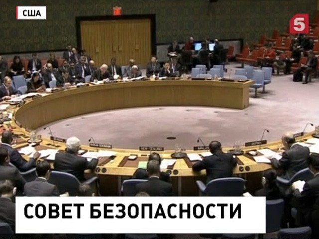 Совбез ООН обсудит проект резолюции о перемирии в Сирии