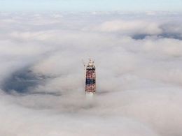 «Лахта-центр» обогнал телебашню и стал самым высоким зданием Петербурга
