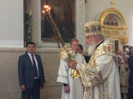 Патриарх Кирилл освятил в Бишкеке главный православный храм