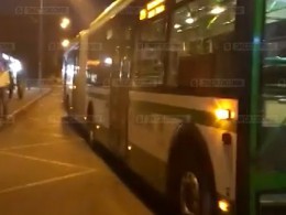 В Москве пассажирский автобус попал в ДТП