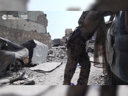 В сети появилось видео обстрела в Мосуле, при котором пострадала журналистка агентства Sputnik