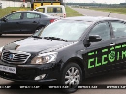 В Белоруссии выпустили первый национальный электромобиль