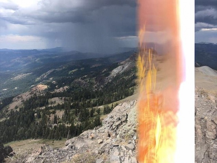 Австриец сфотографировал молнию, которая его ударила Австриец сфотографировал молнию, которая его ударила