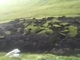 В Тибете сошел «дзен» оползень