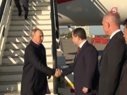 Владимир Путин прибыл с рабочим визитом в Ульяновск