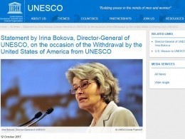 ЮНЕСКО сожалеет о решении США выйти из состава организации